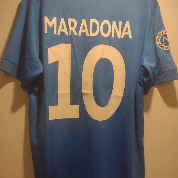 Napoli Maradona retro soccer jersey - Picture 2 of 3